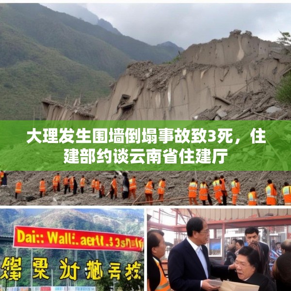 大理发生围墙倒塌事故致3死，住建部约谈云南省住建厅