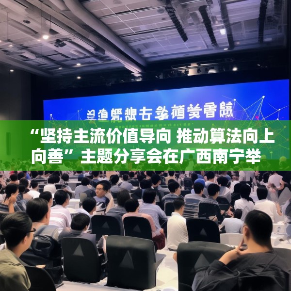 “坚持主流价值导向 推动算法向上向善”主题分享会在广西南宁举行
