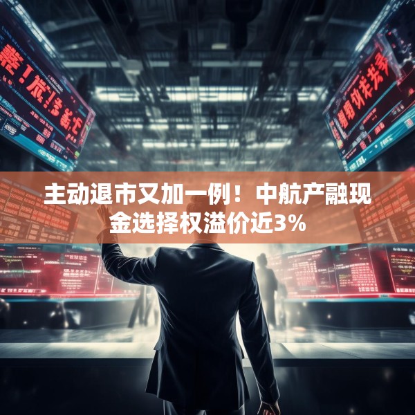 主动退市又加一例！中航产融现金选择权溢价近3%