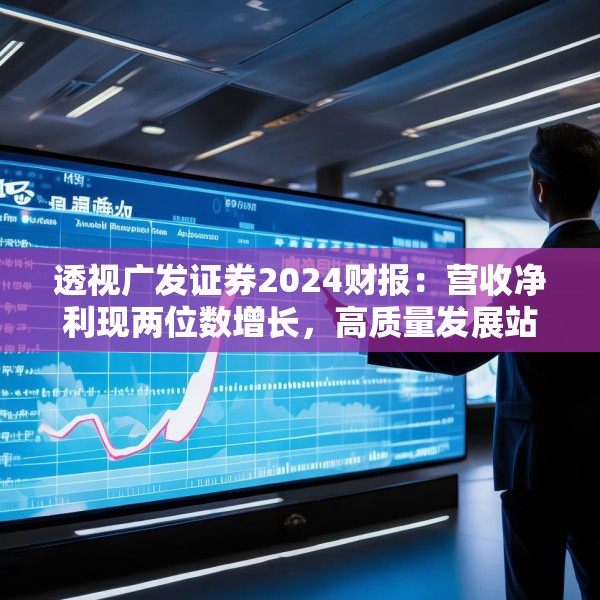 透视广发证券2024财报：营收净利现两位数增长，高质量发展站上新台阶