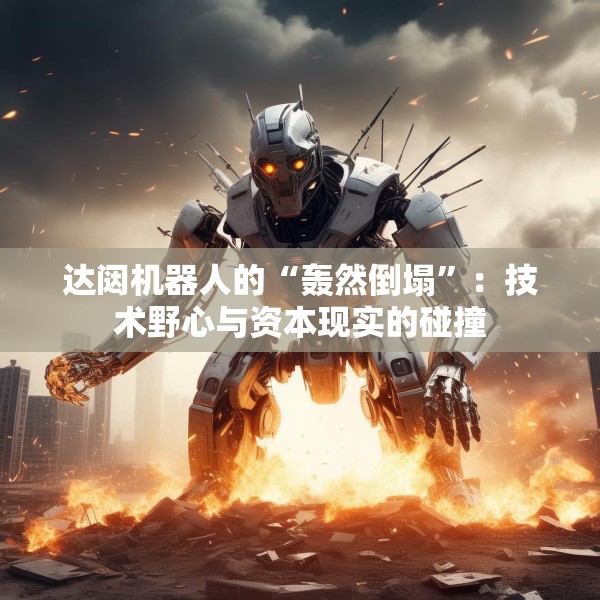 达闼机器人的“轰然倒塌”：技术野心与资本现实的碰撞