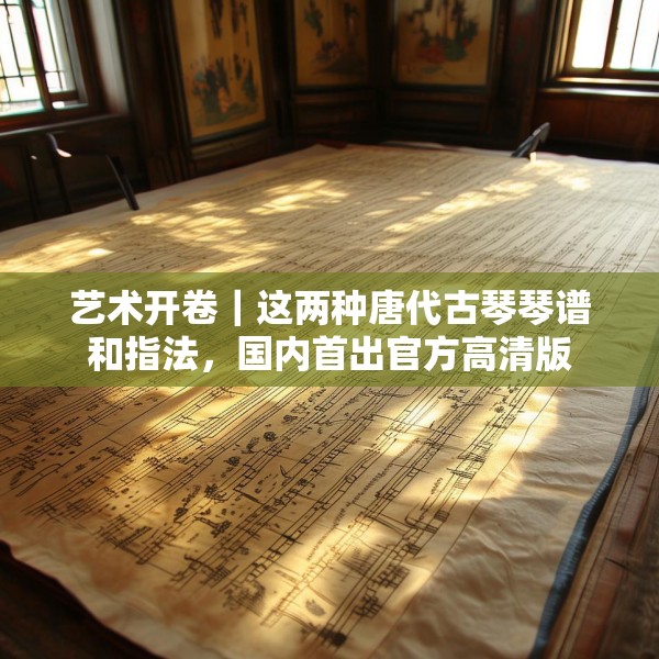 艺术开卷｜这两种唐代古琴琴谱和指法，国内首出官方高清版