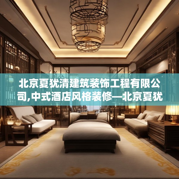 北京夏犹清建筑装饰工程有限公司,中式酒店风格装修—北京夏犹清建筑装饰工程有限公司508.a384b385c388fgy.395htyj