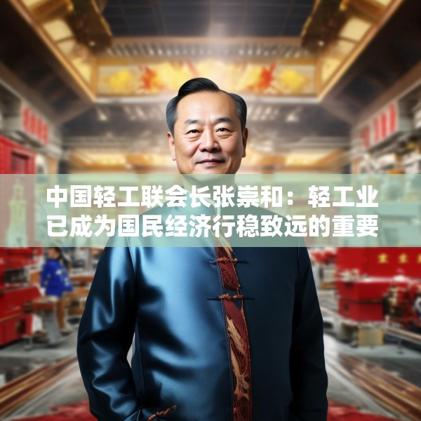 中国轻工联会长张崇和：轻工业已成为国民经济行稳致远的重要力量
