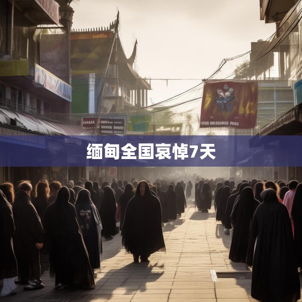 缅甸全国哀悼7天