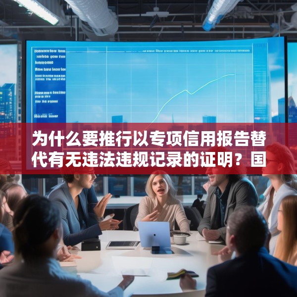 为什么要推行以专项信用报告替代有无违法违规记录的证明？国家发改委答问