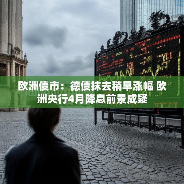 欧洲债市：德债抹去稍早涨幅 欧洲央行4月降息前景成疑