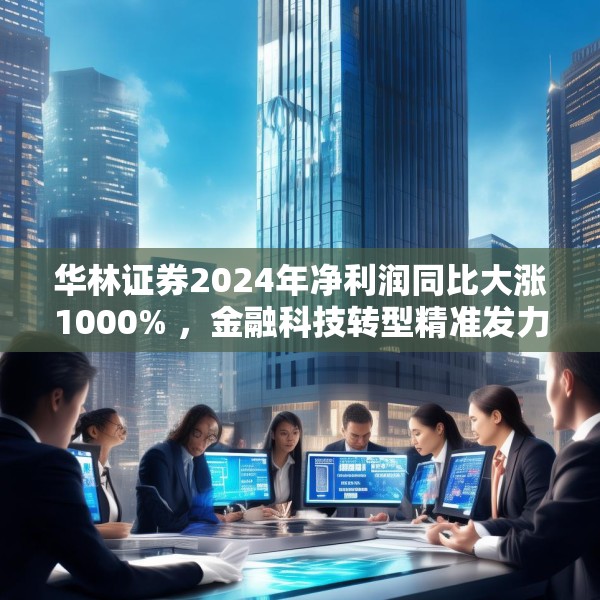 华林证券2024年净利润同比大涨1000% ，金融科技转型精准发力