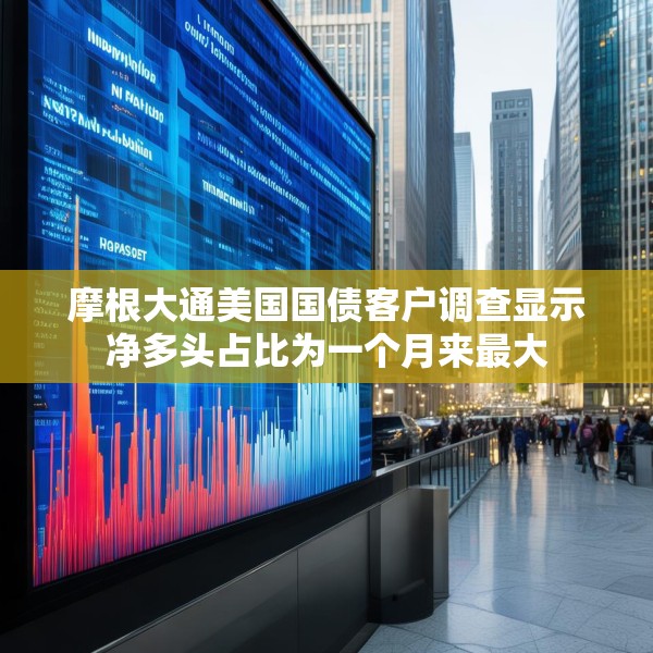 摩根大通美国国债客户调查显示净多头占比为一个月来最大