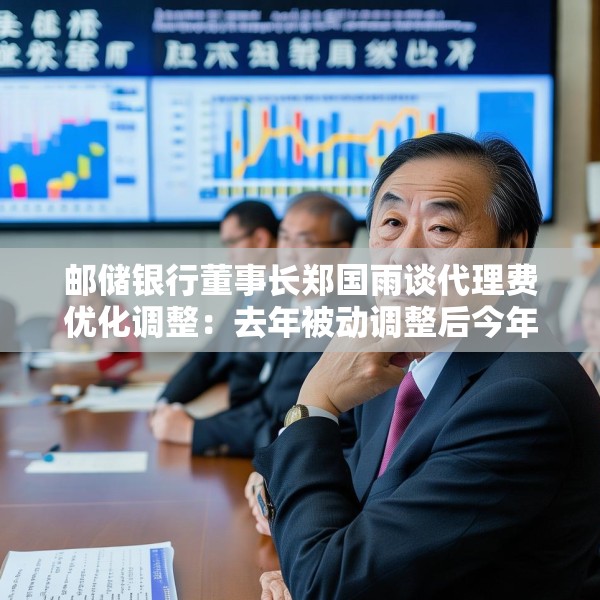 邮储银行董事长郑国雨谈代理费优化调整：去年被动调整后今年将顺势而为