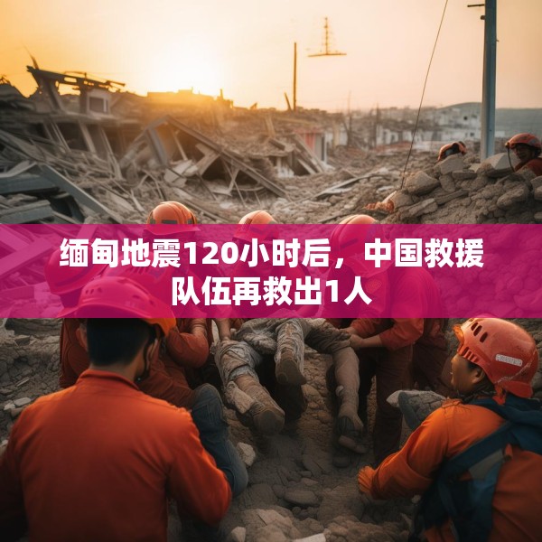 缅甸地震120小时后，中国救援队伍再救出1人