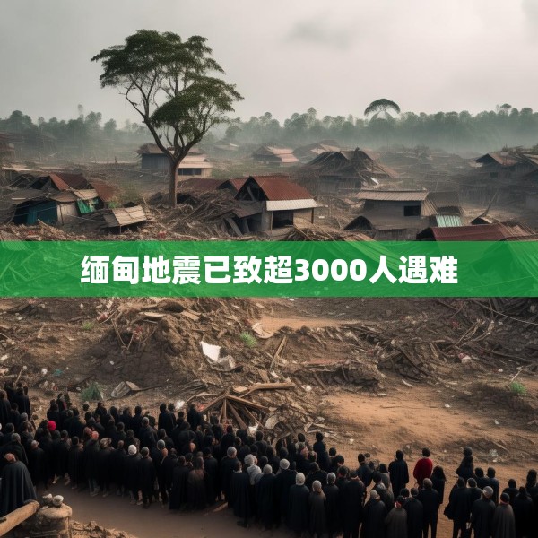 缅甸地震已致超3000人遇难