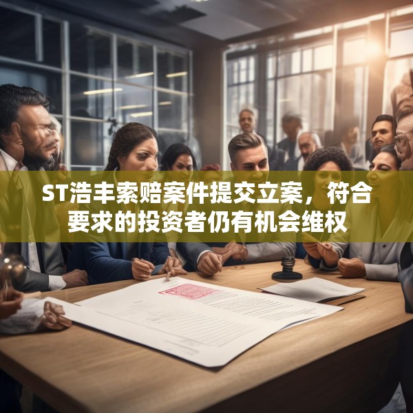 ST浩丰索赔案件提交立案，符合要求的投资者仍有机会维权