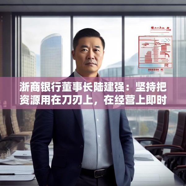 浙商银行董事长陆建强：坚持把资源用在刀刃上，在经营上即时做了三方面的调整