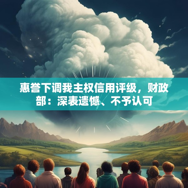 惠誉下调我主权信用评级，财政部：深表遗憾、不予认可