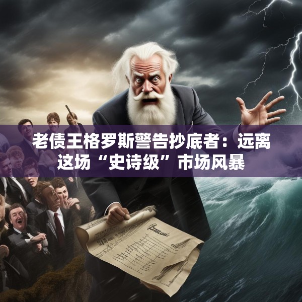老债王格罗斯警告抄底者：远离这场“史诗级”市场风暴