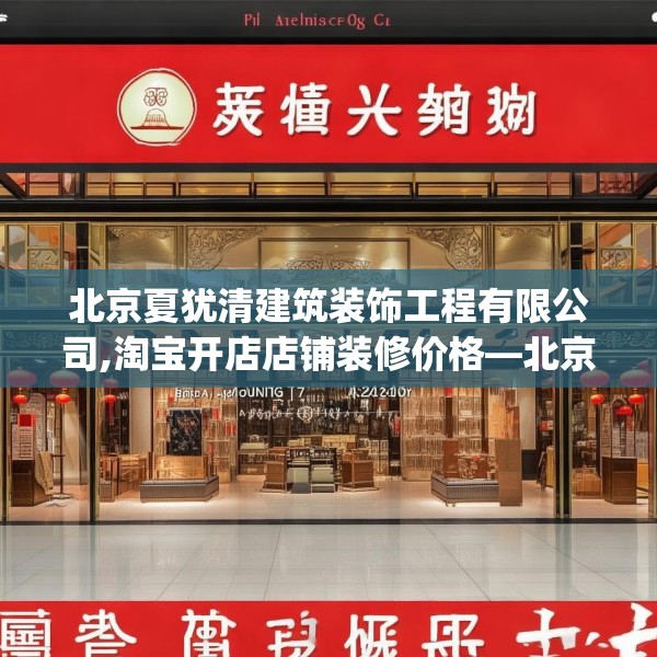 北京夏犹清建筑装饰工程有限公司,淘宝开店店铺装修价格—北京夏犹清建筑装饰工程有限公司557.a433b434c437fgy.444bnbn