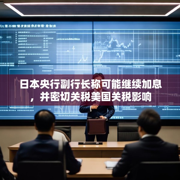 日本央行副行长称可能继续加息，并密切关税美国关税影响