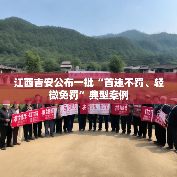 江西吉安公布一批“首违不罚、轻微免罚”典型案例