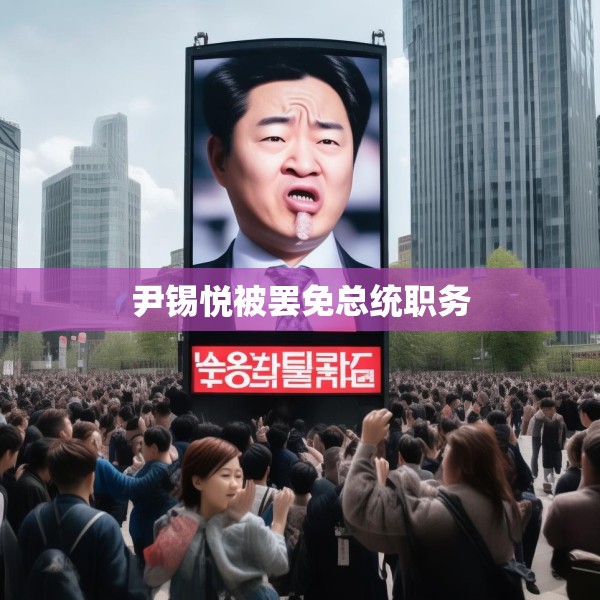 尹锡悦被罢免总统职务