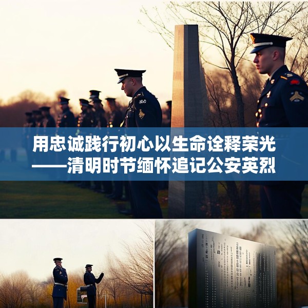 用忠诚践行初心以生命诠释荣光——清明时节缅怀追记公安英烈