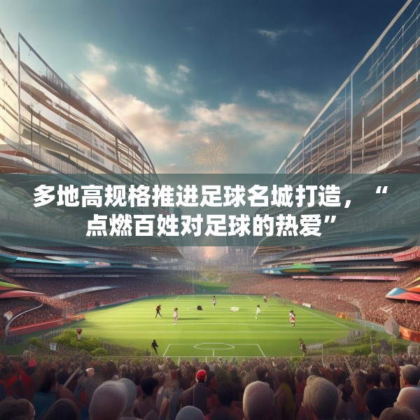 多地高规格推进足球名城打造，“点燃百姓对足球的热爱”