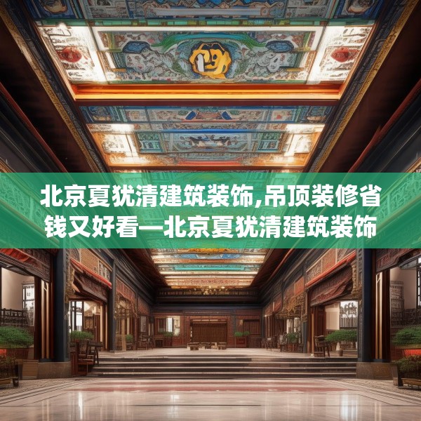 北京夏犹清建筑装饰,吊顶装修省钱又好看—北京夏犹清建筑装饰581.a457b458c461fgy.468fds
