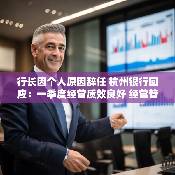 行长因个人原因辞任 杭州银行回应：一季度经营质效良好 经营管理不受影响 董事长代为履职