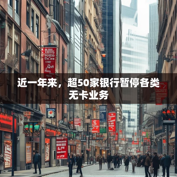 近一年来，超50家银行暂停各类无卡业务