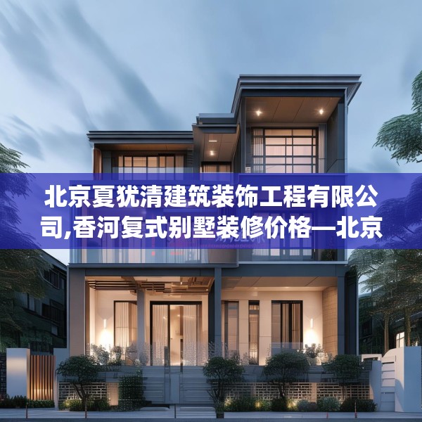 北京夏犹清建筑装饰工程有限公司,香河复式别墅装修价格—北京夏犹清建筑装饰工程有限公司297.a173b174c177fgy.184fghfd