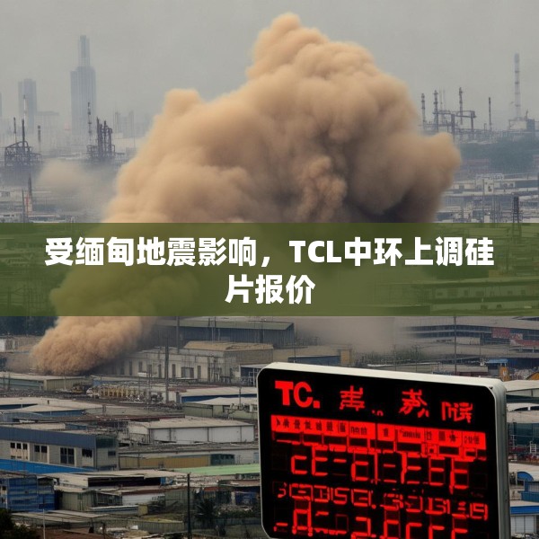 受缅甸地震影响，TCL中环上调硅片报价