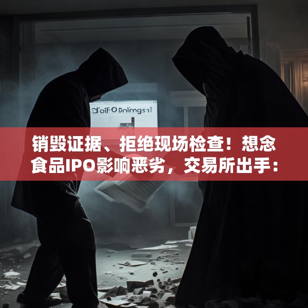 销毁证据、拒绝现场检查！想念食品IPO影响恶劣，交易所出手：5年内禁止申报