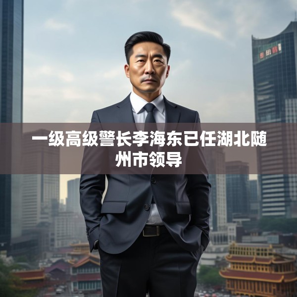 一级高级警长李海东已任湖北随州市领导