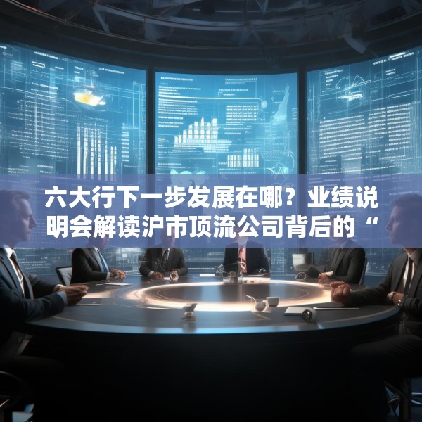 六大行下一步发展在哪？业绩说明会解读沪市顶流公司背后的“硬核”操作