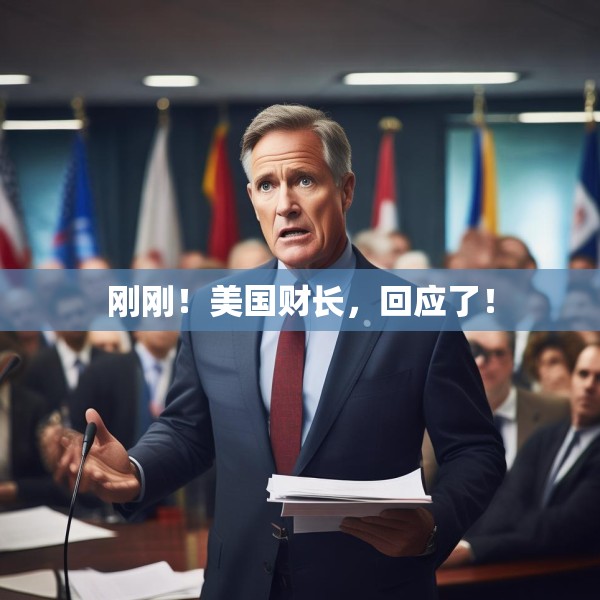 刚刚！美国财长，回应了！