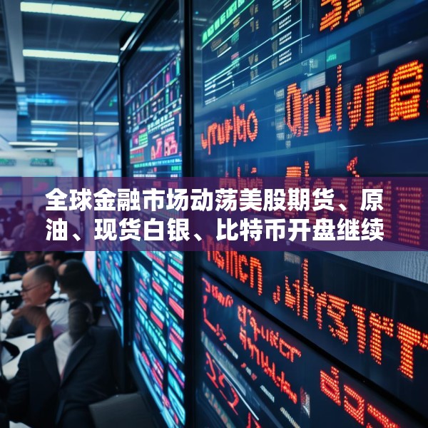 全球金融市场动荡美股期货、原油、现货白银、比特币开盘继续暴跌