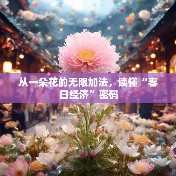 从一朵花的无限加法，读懂“春日经济”密码