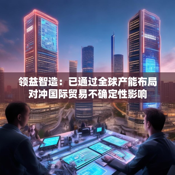 领益智造：已通过全球产能布局对冲国际贸易不确定性影响