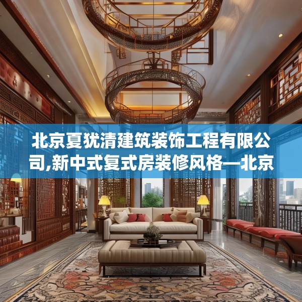 北京夏犹清建筑装饰工程有限公司,新中式复式房装修风格—北京夏犹清建筑装饰工程有限公司146.a22b23c26fgy.3376683