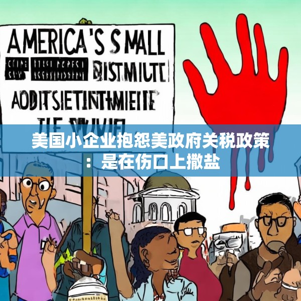 美国小企业抱怨美政府关税政策：是在伤口上撒盐