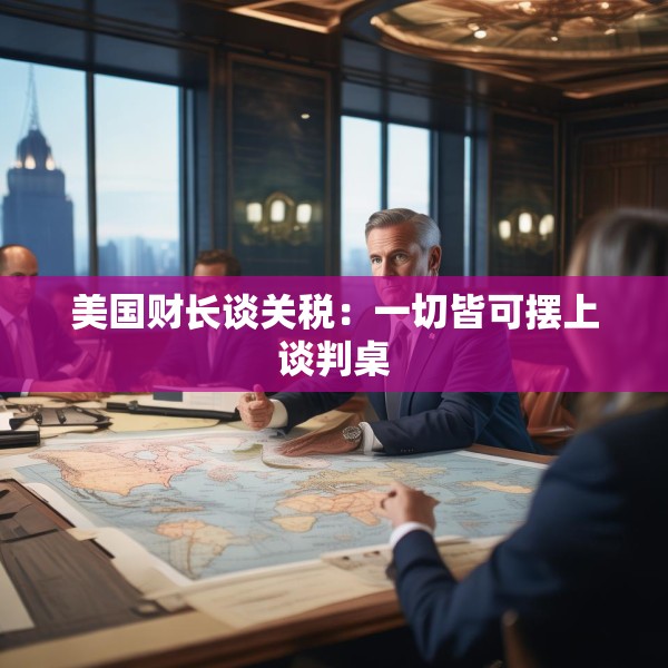 美国财长谈关税：一切皆可摆上谈判桌