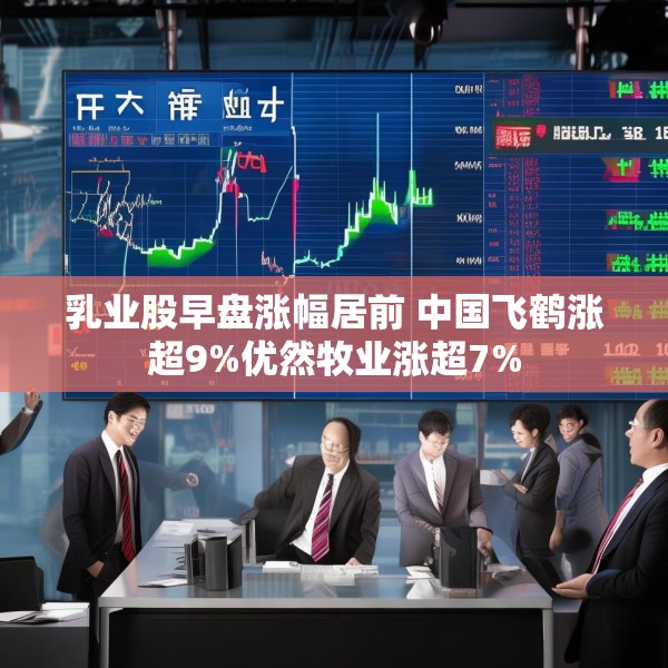 乳业股早盘涨幅居前 中国飞鹤涨超9%优然牧业涨超7%