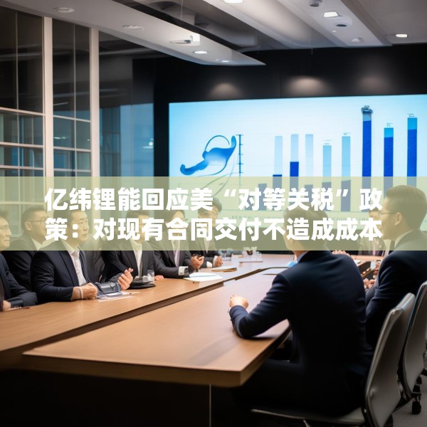 亿纬锂能回应美“对等关税”政策：对现有合同交付不造成成本影响