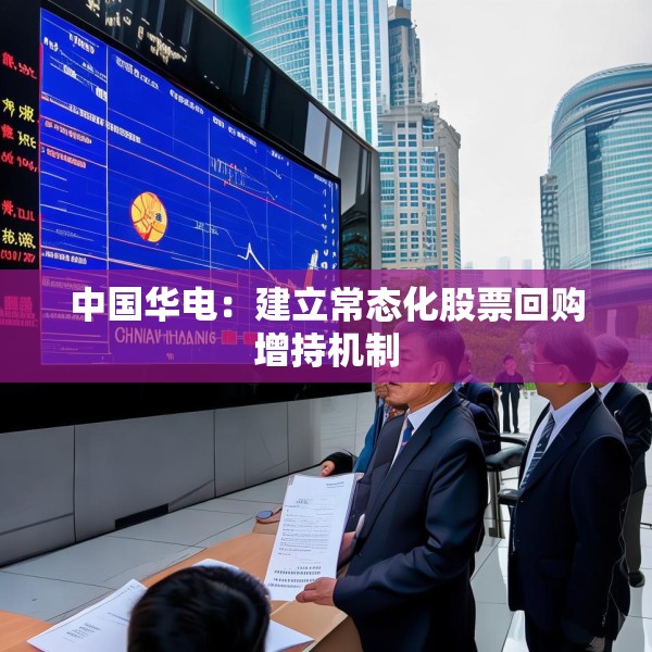 中国华电：建立常态化股票回购增持机制