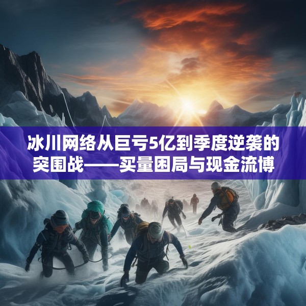 冰川网络从巨亏5亿到季度逆袭的突围战——买量困局与现金流博弈下的生死时速