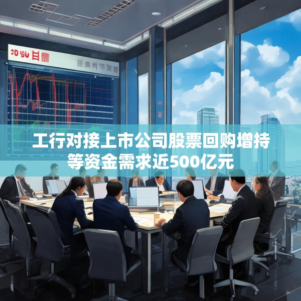 工行对接上市公司股票回购增持等资金需求近500亿元