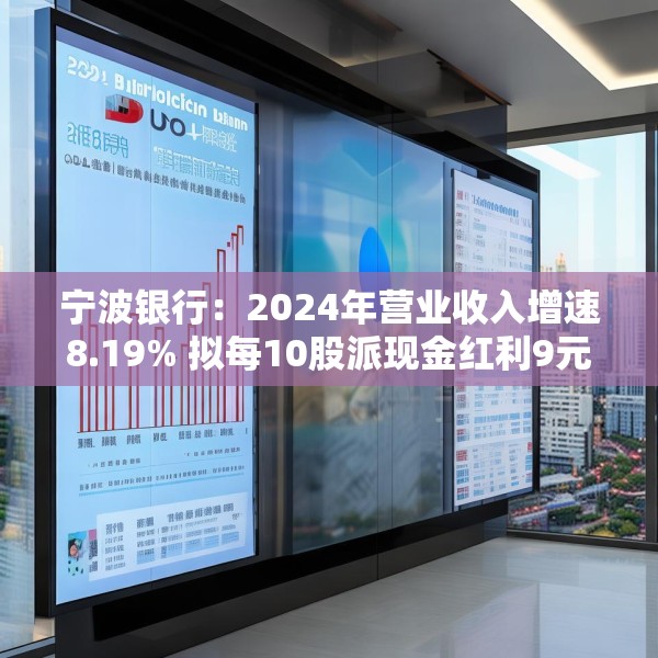 宁波银行：2024年营业收入增速8.19% 拟每10股派现金红利9元