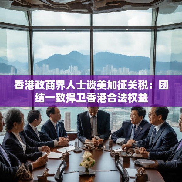 香港政商界人士谈美加征关税：团结一致捍卫香港合法权益