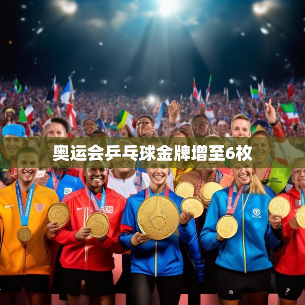 奥运会乒乓球金牌增至6枚
