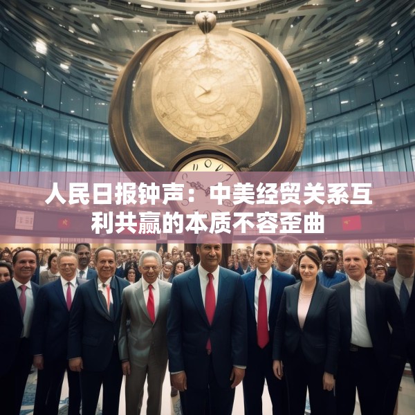 人民日报钟声：中美经贸关系互利共赢的本质不容歪曲